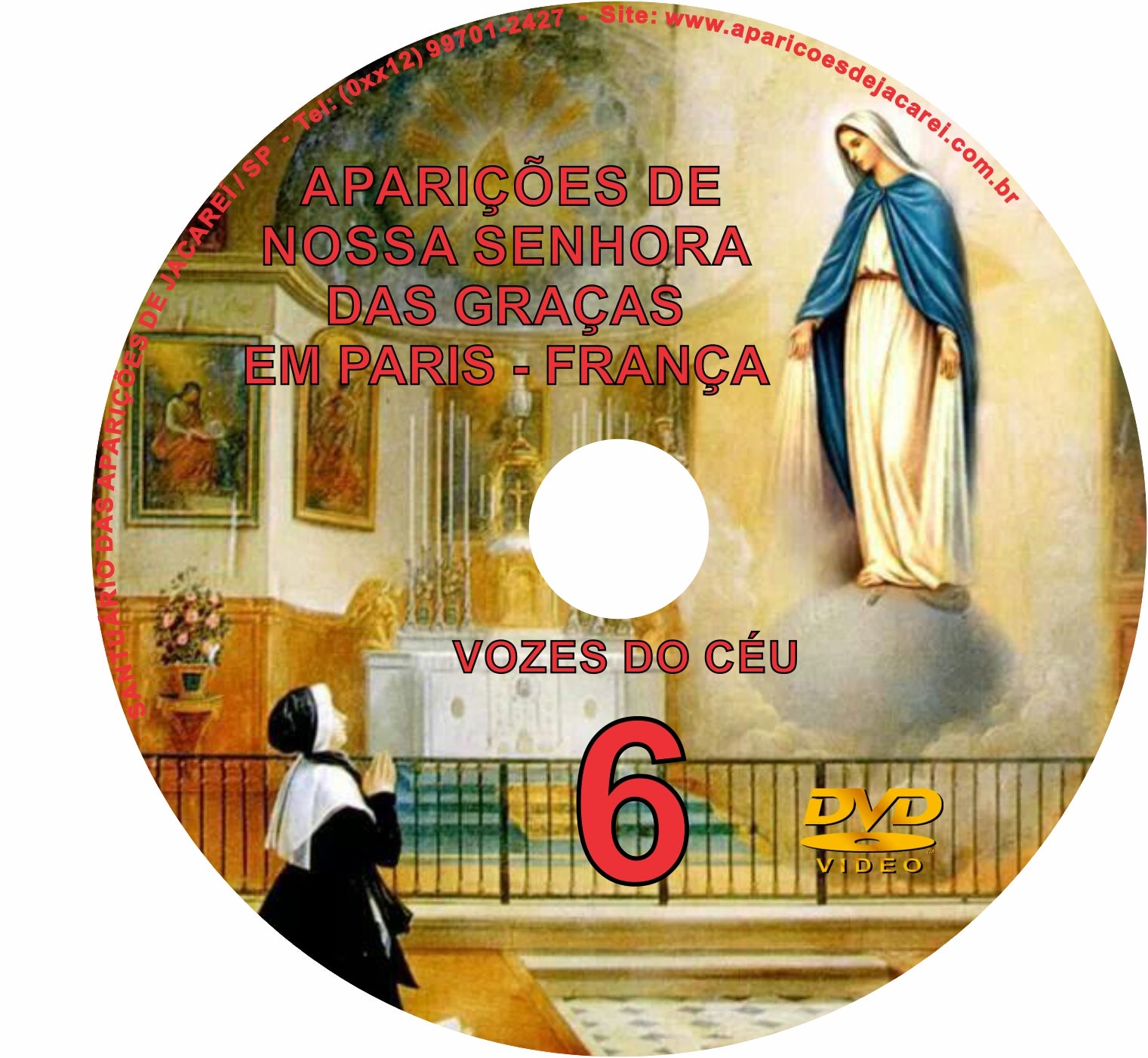 DVD Vozes do Céu 6 DVD Vozes do Céu 6
